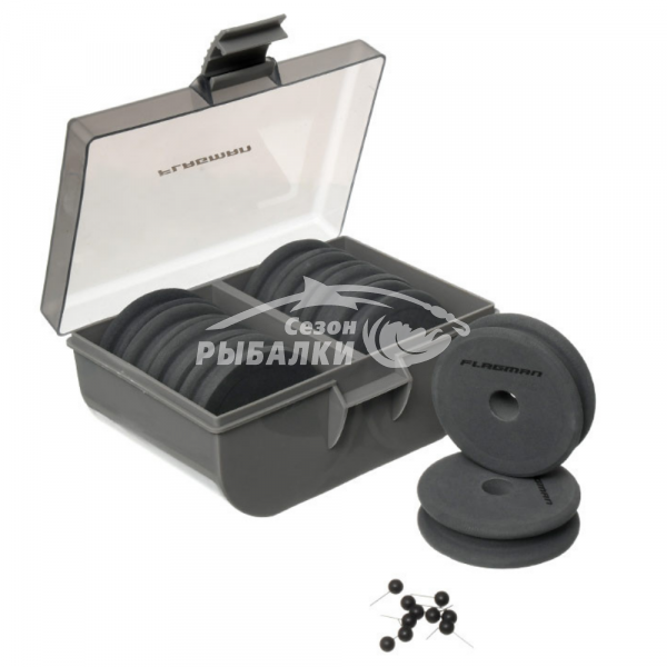 Поводочница Flagman фидерная Rig Box Whith Eva Spools