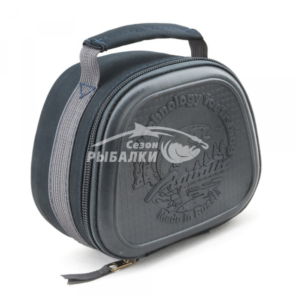 Чехол Акватик Ч-40 для катушки жёсткий цвет синий
