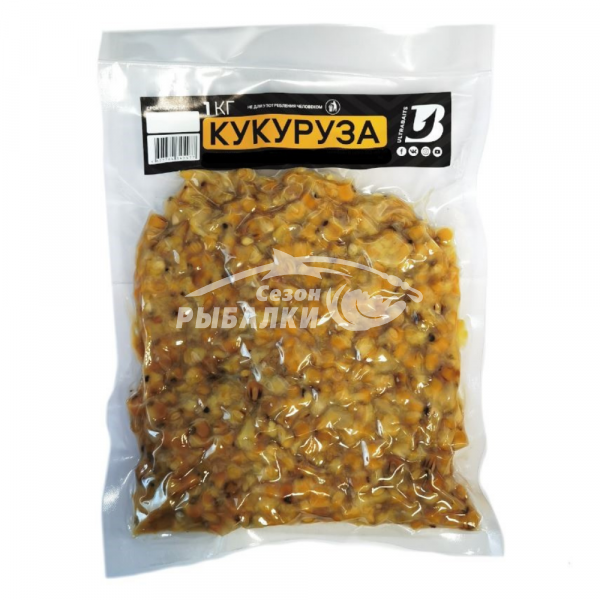 Зерновая смесь Ultrabaits кукуруза натуральная 1кг