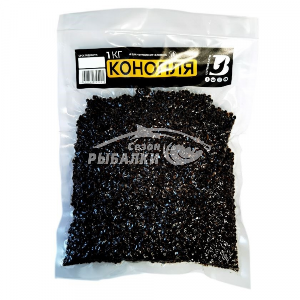 Зерновая смесь Ultrabaits конопля 1кг