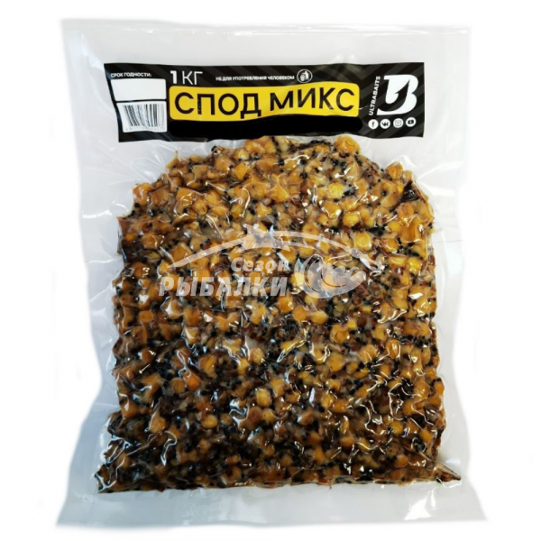 Зерновая смесь Ultrabaits спод микс 1кг