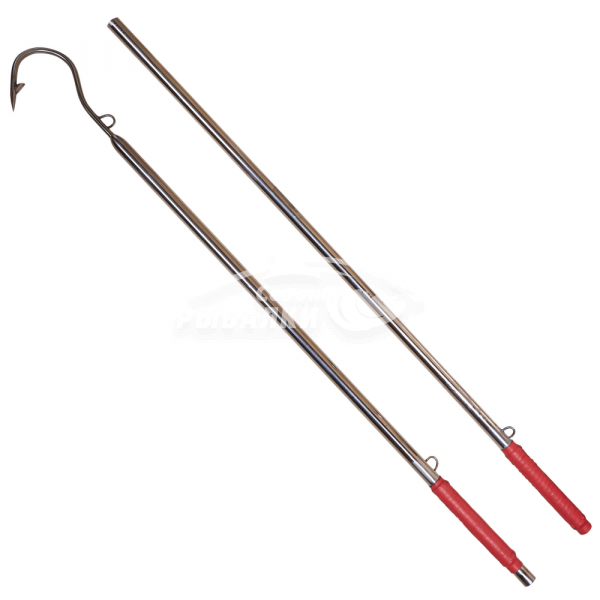 Багор двухчастный ручной работы нержавеющая сталь