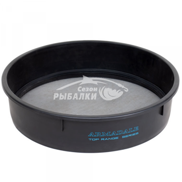 Сито для прикормки Flagman Armadale пластик d47см mesh 2мм ведро 45л