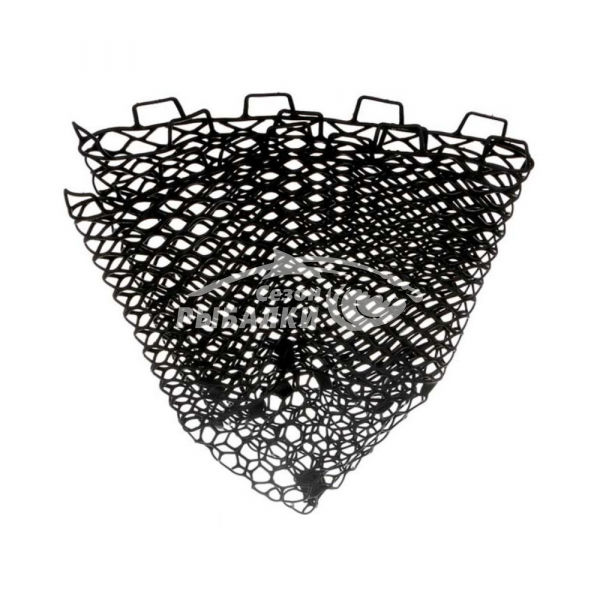 Сетка Flagman для форелевого подсака черная силиконовая 50х50см