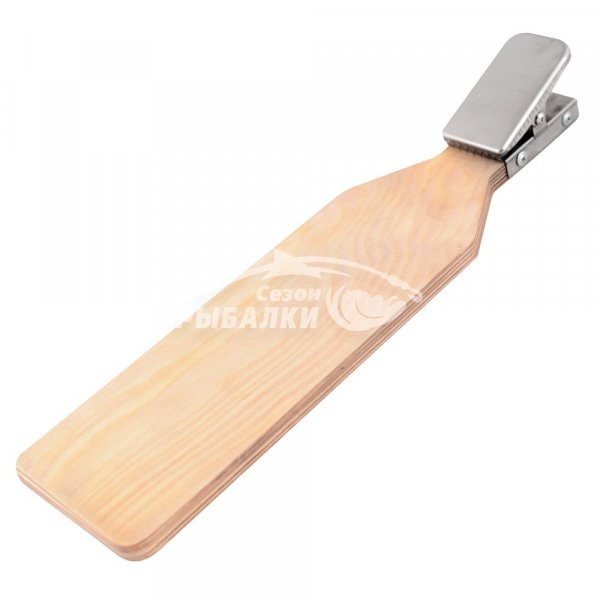 Доска для чистки рыбы с зажимом