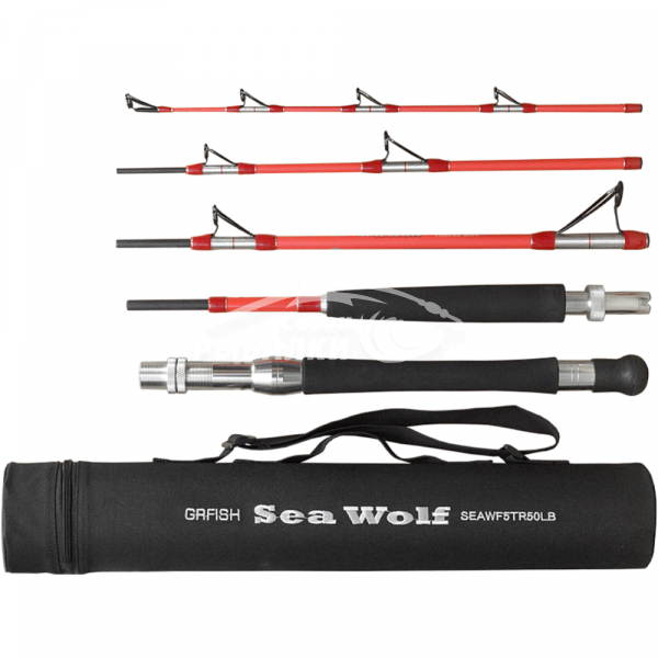 Лодочное удилище GRFISH Sea Wolf Travel Boat 2.0м 50 lb