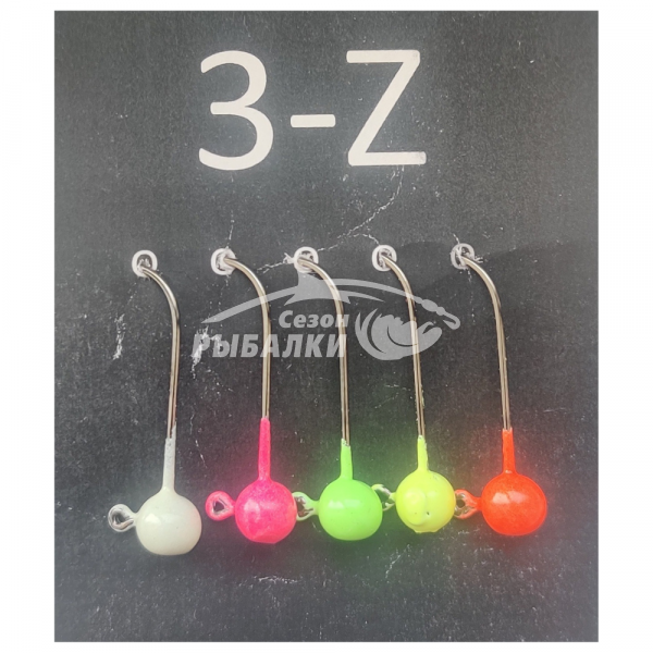 Набор джиг-головок Kum Нo 0.35гр №6