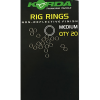 Кольца стальные для оснасток Korda Rig Ring Medium