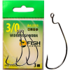 Крючок офсетный Fish Season Wide Range Worm с большим ухом 3315 №02