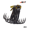Тройник JIG IT Round bend treble hooks #6