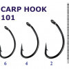 Крючки Silver Stream CARP HOOK 101 №6