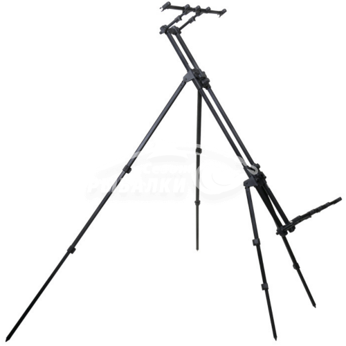 Род-под Carp Pro на 3 и 4 удилища Black Alu телескопический 4 ноги