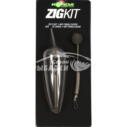 Набор с поплавком для Zig-Rig Korda Adjustable Zig Kit Medium