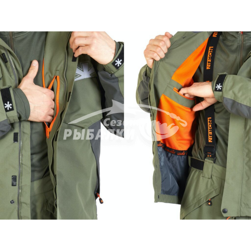 Костюм демисезонный Norfin ALPHA размер S