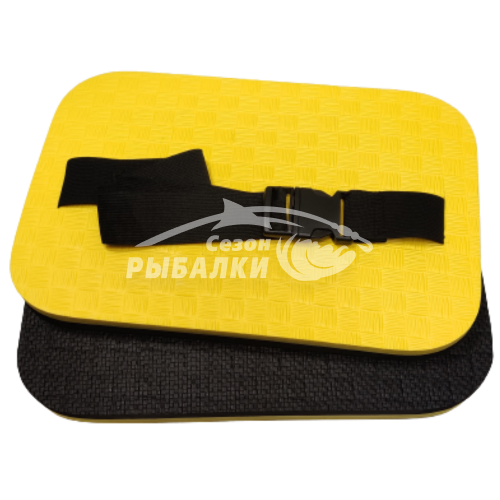 Сидение полиуретановое двухцветное 350х225х12.5мм