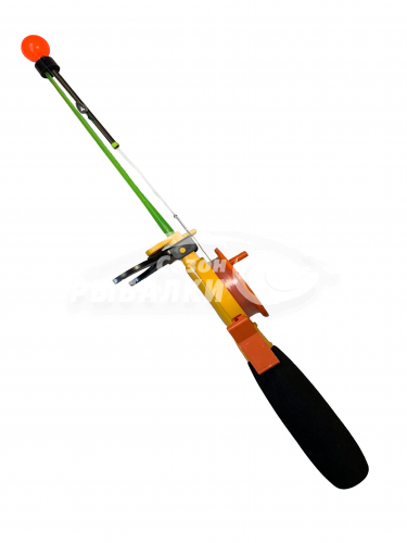 Удочка оснащённая для зимней рыбалки Удочка оснащённая для зимней рыбалки