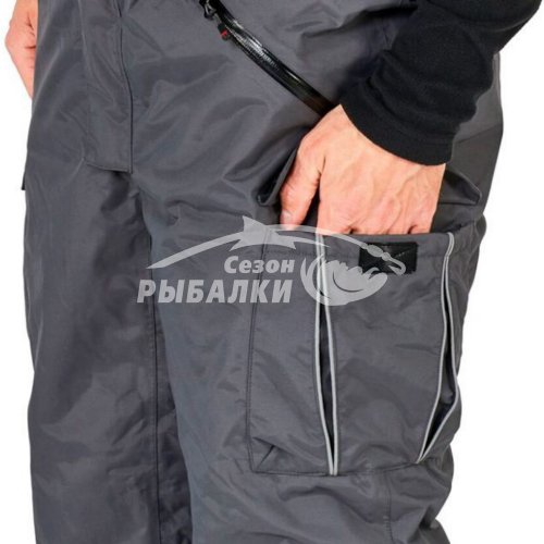 Полукомбинезон демисезонный Norfin Verity Pro Gray размер XXXL