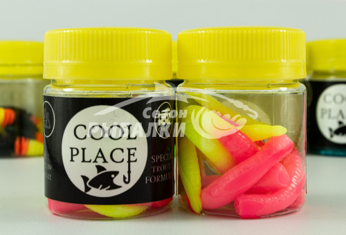 Силиконовая приманка Cool Place Bomber 7.5см сыр цвет 017