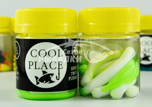 Силиконовая приманка Cool Place Bomber 7.5см сыр цвет 018