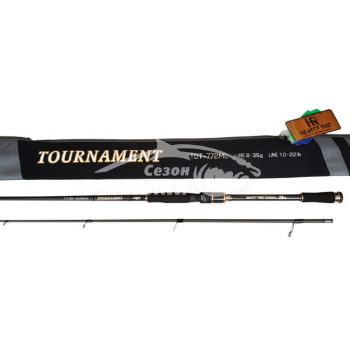 Удилище спиннинговое Hearty Rise Tournament Team Dubna Limited TDT-772ML 2.32м 8-35гр