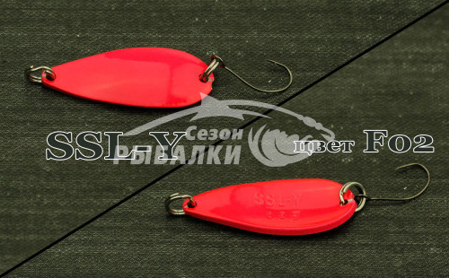 Блесна колеблющаяся Silver Stream SSL - Y 3.8гр цвет - F02