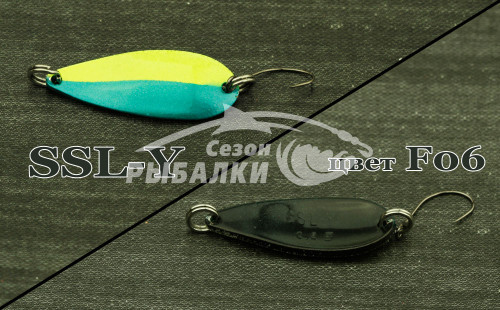 Блесна колеблющаяся Silver Stream SSL - Y 3.8гр цвет - F06