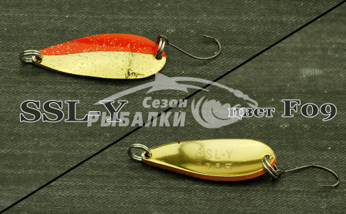 Блесна колеблющаяся Silver Stream SSL - Y 3.8гр цвет - F09