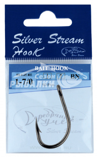 Крючки Silver Stream BAIT HOOK №1/0