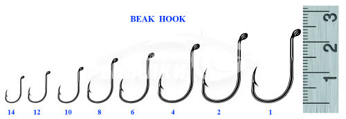 Крючки Silver Stream BEAK HOOK №6