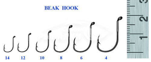 Крючки Silver Stream BEAK HOOK №14