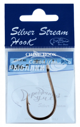 Крючки Silver Stream CHINU HOOK №0.3