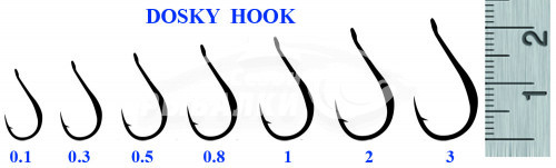 Крючки Silver Stream DOSKY HOOK №2