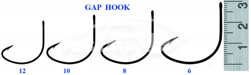 Крючки Silver Stream GAP HOOK №6