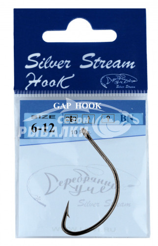 Крючки Silver Stream GAP HOOK №6