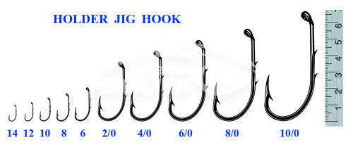 Крючки Silver Stream HOLDER JIG HOOK №2/0 Крючки Silver Stream HOLDER JIG HOOK №2/0