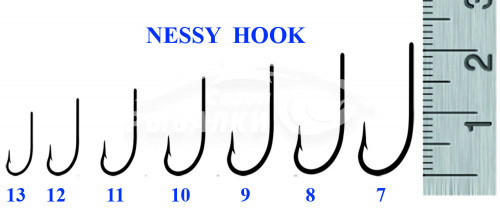 Крючки Silver Stream NESSY HOOK RED №7