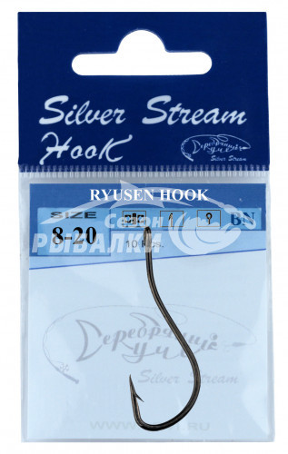 Крючки Silver Stream RYUSEN HOOK №8