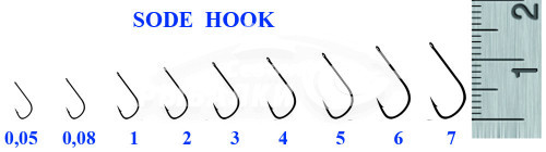 Крючки Silver Stream SODE HOOK №0.8