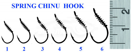 Крючки Silver Stream SPRING CHINU HOOK №1