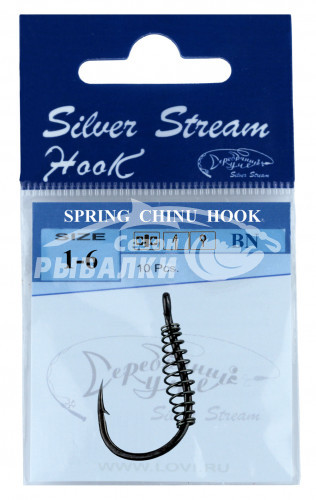 Крючки Silver Stream SPRING CHINU HOOK №5