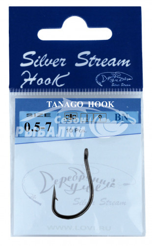 Крючки Silver Stream TANAGO HOOK №2 Крючки Silver Stream TANAGO HOOK №2