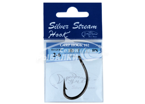 Крючки Silver Stream CARP HOOK 102 №2