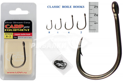 Крючки Silver Stream Classic boilie hook №6