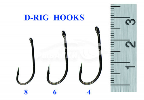 Крючки Silver Stream D-rig hook №4