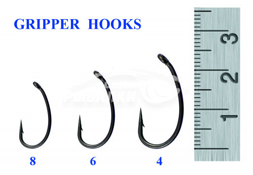 Крючки Silver Stream Gripper hook №4