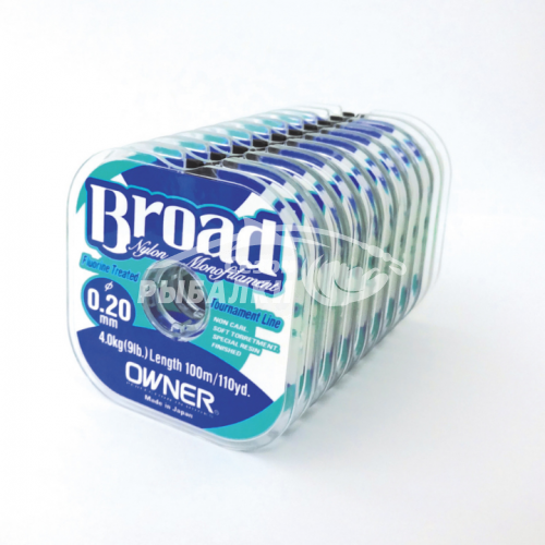 Леска OWNER Broad 100м, 0.14мм