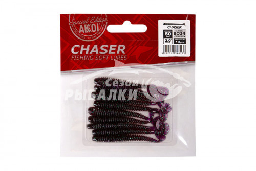 Приманка cиликоновая Akkoi CHASER 50мм, цвет - SC04 Приманка cиликоновая Akkoi CHASER 50мм, цвет - SC04
