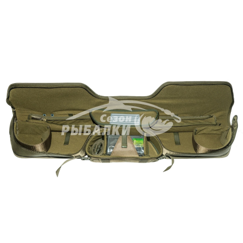 Чехол для удилищ Акватик Ч-30 жёсткий 120см цвет хаки