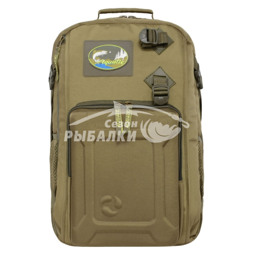 Рюкзак рыболовный Акватик РК-02 с коробками fisherbox цвет хаки