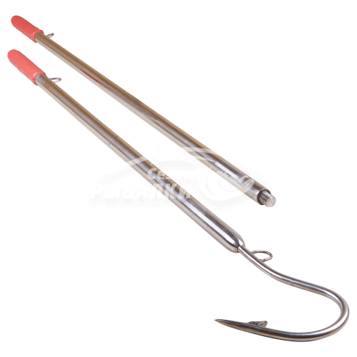 Багор двухчастный ручной работы нержавеющая сталь